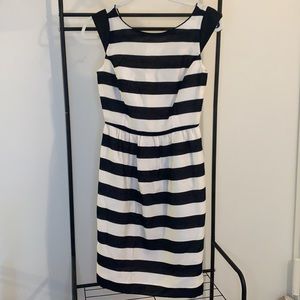 Antonio Melani dress black and white stripe